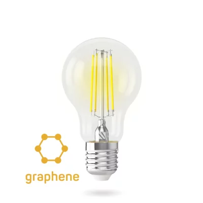 Светодиодная лампа Voltega Crystal Груша A60 E27 10Вт 4000K 3