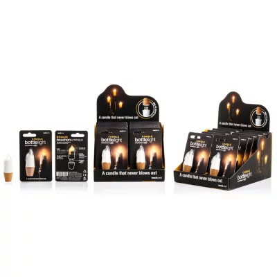 Пробка для бутылки bottlelight с подсветкой и usb 15