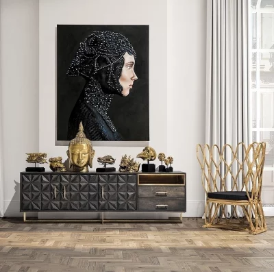 Бюст Budha 35X28X65 CM 4