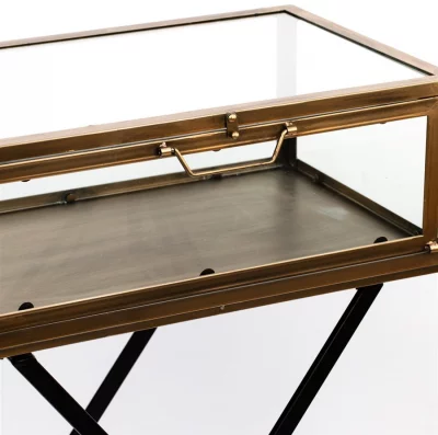 Cтолик со стеклянным ящиком Display 58X41X80 CM 4