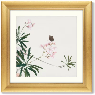 Диптих Insects and Flowers 61X61 / 61X61 CM 4