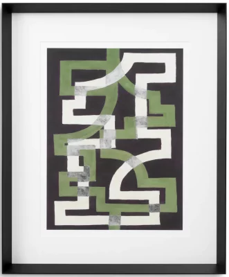 Композиция из двух постеров Window Trellis by Michael Willett 74X89 / 74X89 CM 3