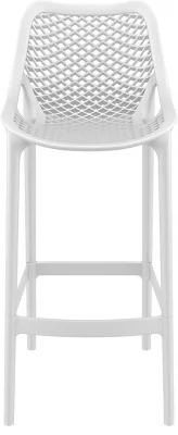 Стул пластиковый барный Air 45X53X105 CM белый 4