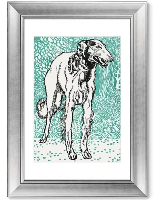 Диптих Greyhounds 51X71 / 51X71 CM 4