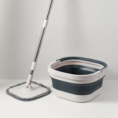 Швабра со складным ведром compact mop 5