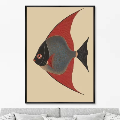 Постер на холсте Angel Fish 75X105 CM 6
