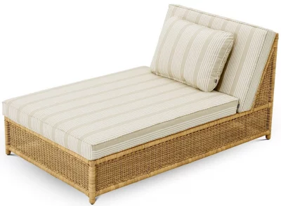 Уличный модуль дивана лежак Hampton 100X168X88 CM 5