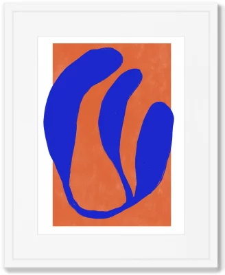 Диптих в раме Coloristics Composition No2 42X52 / 42X52 CM 3