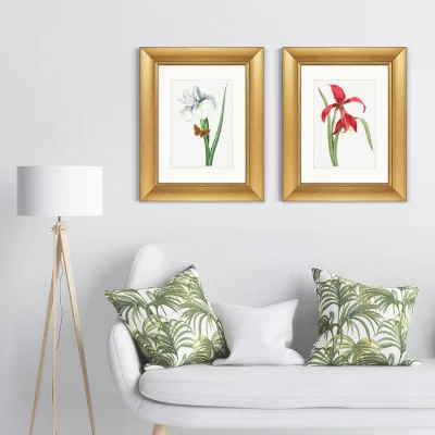 Диптих Antique plants drawn 41X51 / 41X51 CM 5