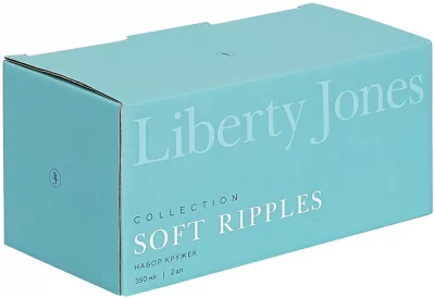 Набор из двух кружек Soft Ripples 350 ml 4