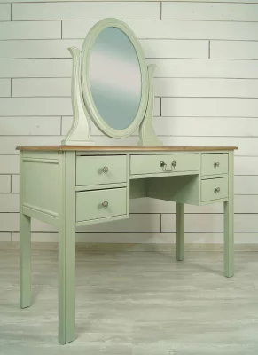 Туалетный стол с зеркалом Olivia 120X45X150 CM 4