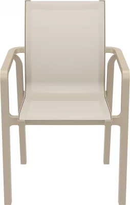 Стул садовый Pacific 57X62X90 CM бежевый 4