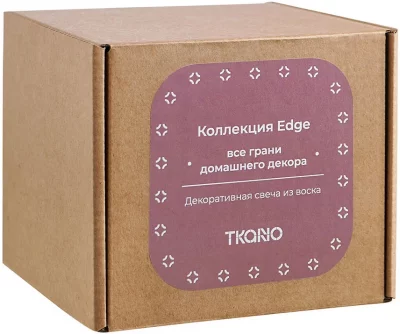 Свеча декоративная Edge 9X9X11 CM 5