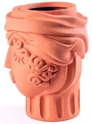 Глиняная ваза Woman Magna Graecia 29X25X33 CM 3