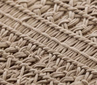 Дизайнерский ковёр из войлока Knotwork Natural 170X240 CM 3