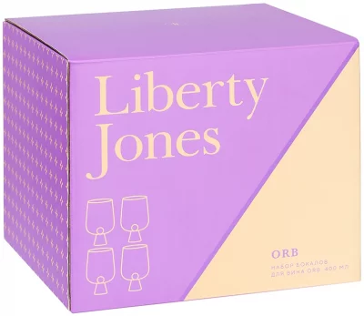 Набор из четырёх бокалов для вина Orb 400 ml 4