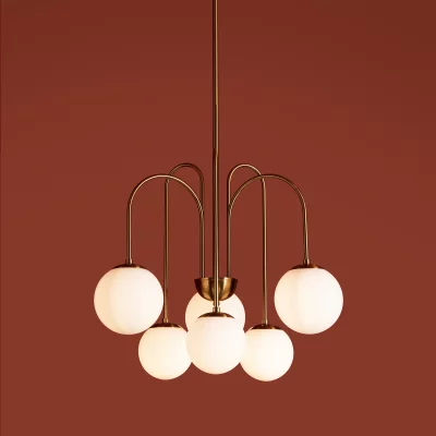 Подвесная люстра Бора 60X60X103 CM 7