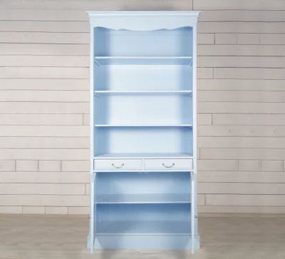 Книжный шкаф Leontina Blue 104X40X220 CM 3