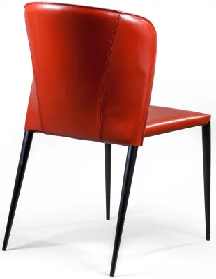 Стул Albert 47X62X85 CM красного цвета 4