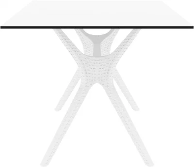 Стол пластиковый Ibiza 180X90X74 CM белый 3