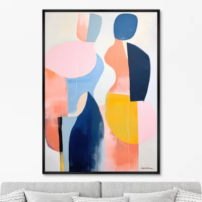 Постер на холсте In the flow 75X105 CM 6