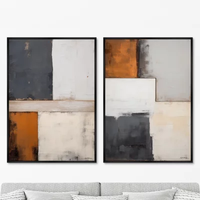 Набор из двух постеров на холсте Diferentes colores 75X105 / 75X105 CM 8