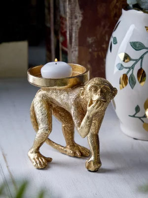 Подсвечник Monkey 17X10X14 CM 4