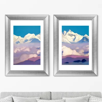 Диптих Under the blue sky 51X71 / 51X71 CM 5
