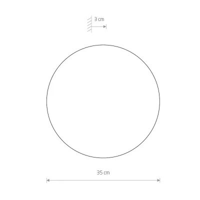 Настенный светодиодный светильник Ring Led 3
