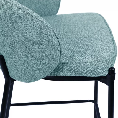 Стул барный Milan 52X54X102 CM бирюзовый 5