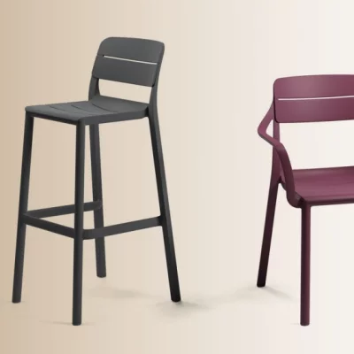 Стул пластиковый барный Cassia Stool 49X49X100 CM 3