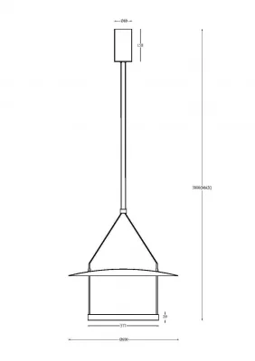 Подвесной светильник Atmosfera 60X315 CM 9