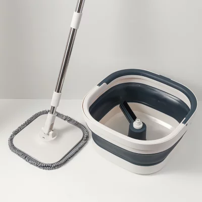 Швабра со складным ведром compact mop 6