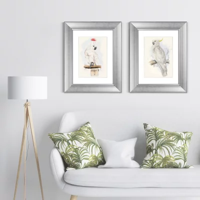 Диптих White cockatoo 41X51 / 41X51 CM 5