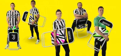 Складной стул Juventus Yellow 44X46X79 CM 5