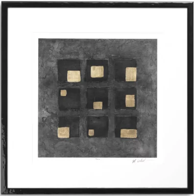 Комплект из двух постеров Black Squares by Michael Willett 74X74 / 74X74 CM 3