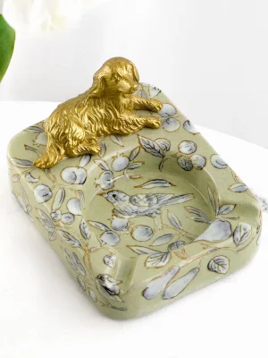 Пепельница с собачкой 13X10X8 CM 7