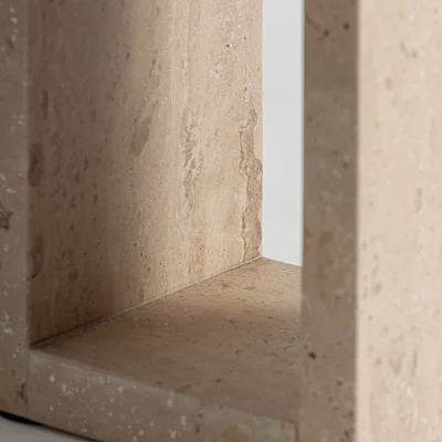 Консольный столик из травертина Clar 160X35X85 CM 5