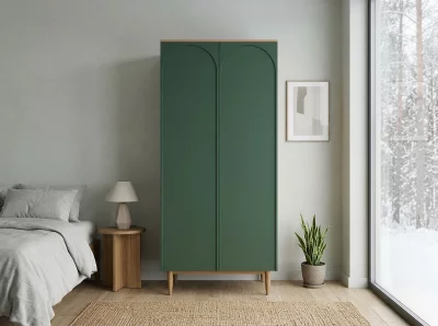 Шкаф двухстворчатый высокий Арка 80X50X200 CM 4