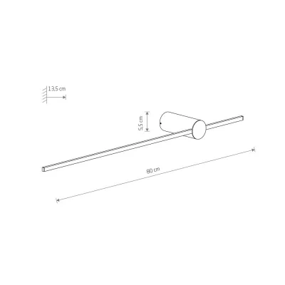 Настенный декоративный светильник Saber Led Silk Olive 3