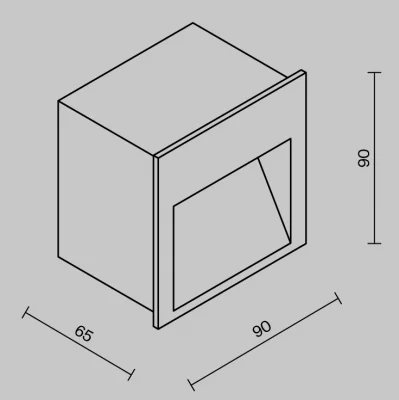Подсветка для лестниц Futo 9X7X9 CM 7