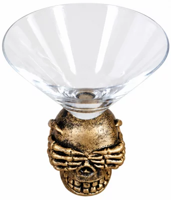 Коктейльная мартинка Skull 220 ml 4