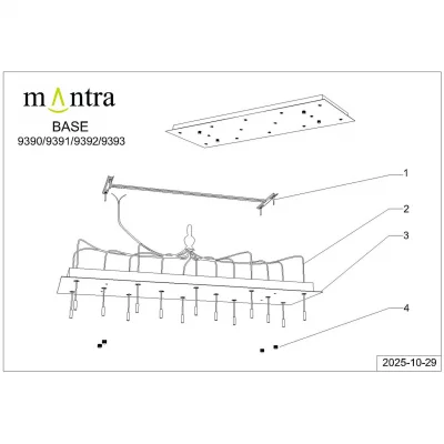 Подвесная люстра Boomerang 17