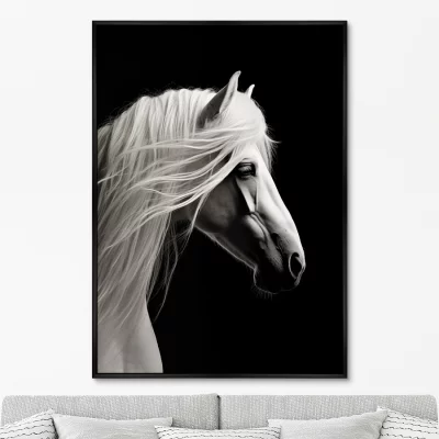 Постер на холсте Grace of the horses 75X105 CM 6
