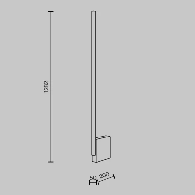 Напольный светильник Modern Monolith 200X50X1282 CM 15