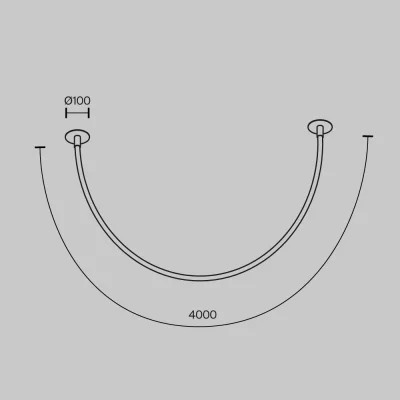 Подвесной светильник Тау 4000X CM 6