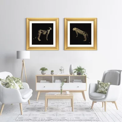 Набор двух постеров The Golden Cats 61X61 / 61X61 CM 4