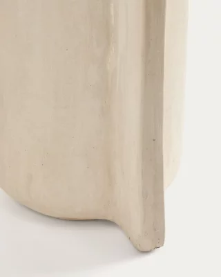 Ваза из папье-маше Mireni бежевая 31X25X67 CM 4