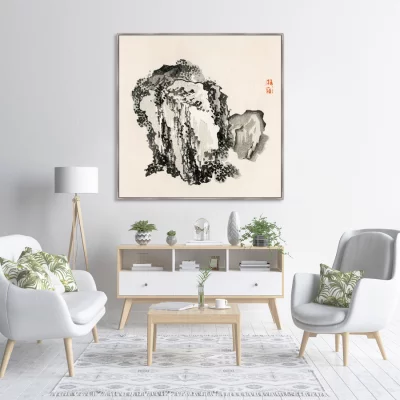 Постер Mountain 105X105 CM 3