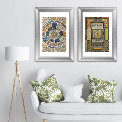 Диптих Grammar of Ornament 51X71 / 51X71 CM 5